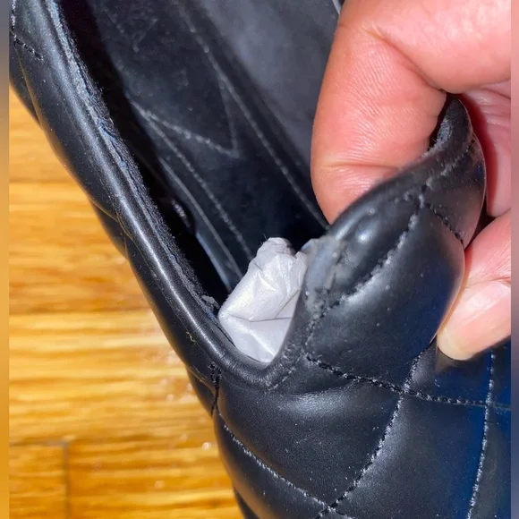 Zara black quilted loafers. Still in good condition! - Picture 5 of 12